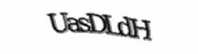 Security check image, please type the characters shown